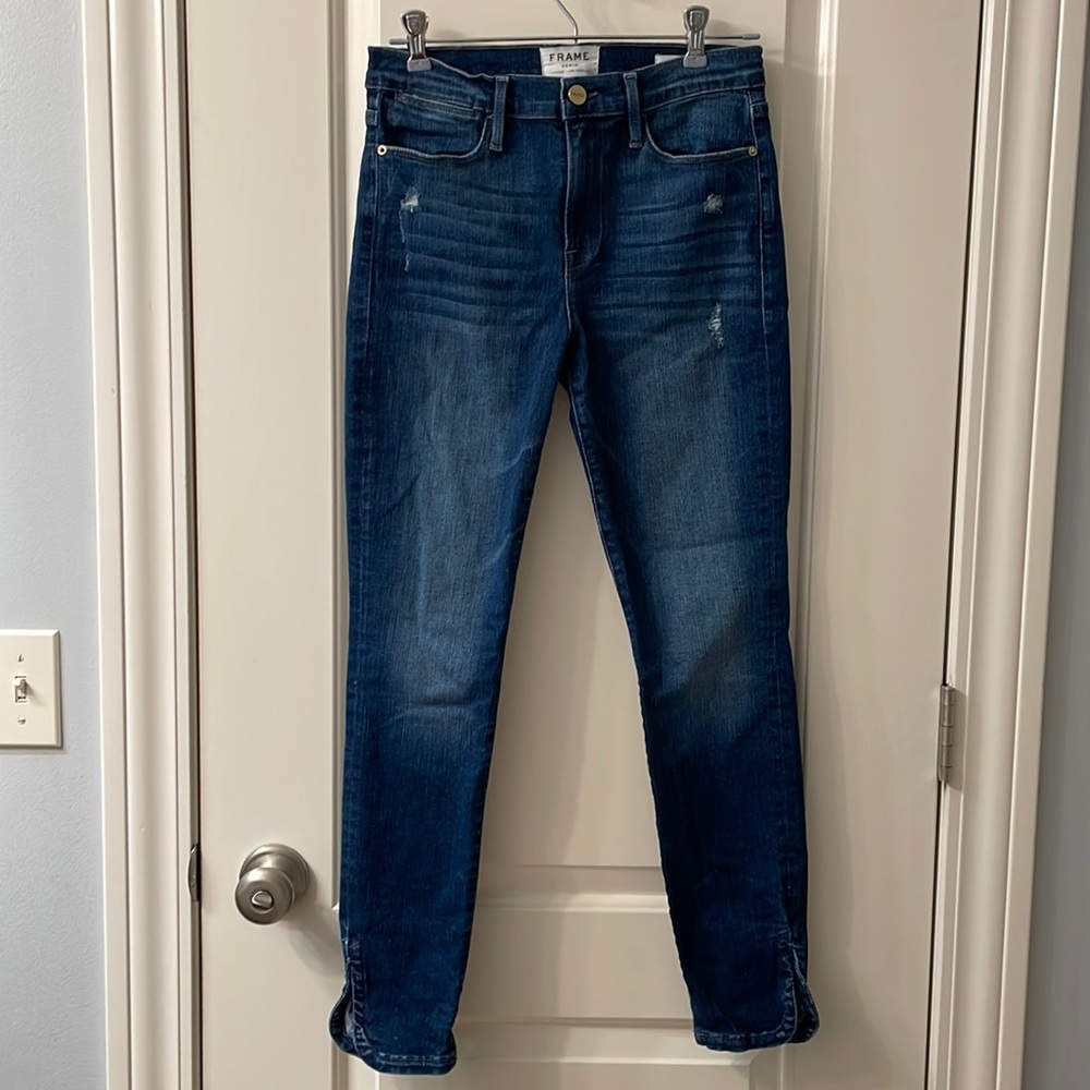 Frame Le High Skinny Jeans Size 27
